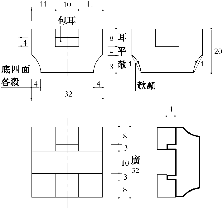 第四節(jié) 大枓、小枓圖樣一